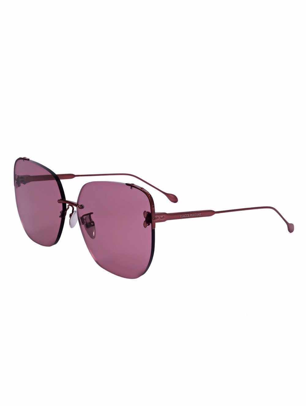 New! Isabel Marant IM0082/S 08CQU1 Pink Square Sunglasses, Authentic
